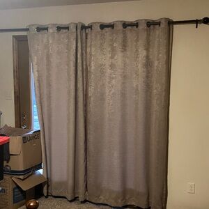 Sophisticated Beige Curtains
